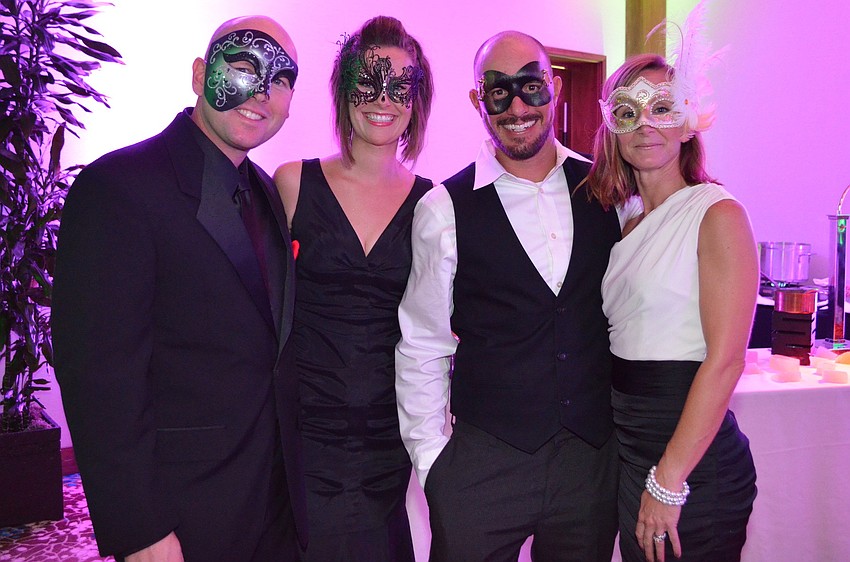 Michael and Melanie Reddell with Stephen and Kim Gillett