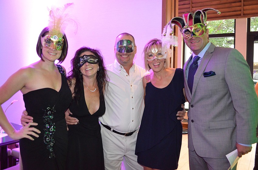 Jennifer Rust, Christine and Buddy Wood and Nicole and Mike Allen