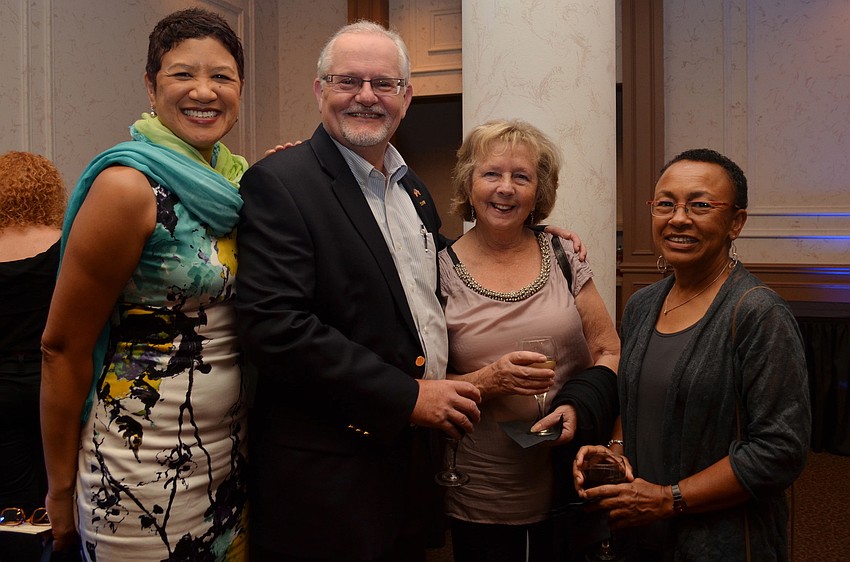 Rosenda Calloway, Andy and Jane Reeves and Annette Haile