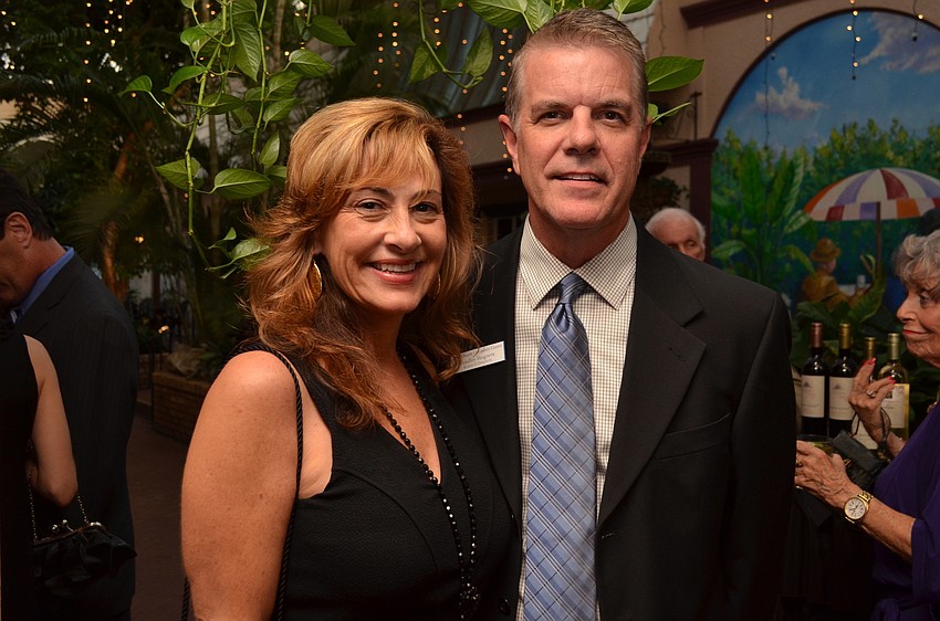 Jeanne Medawar and Bradley Hogreve