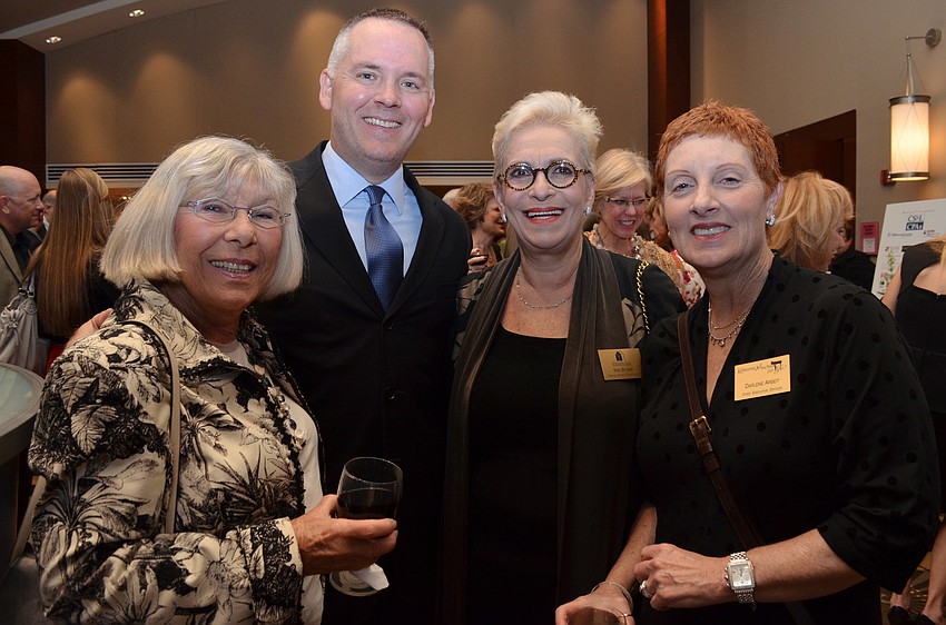 Gerri Aaron, Patrick Wright, Iris Starr and Darlene Arbeit