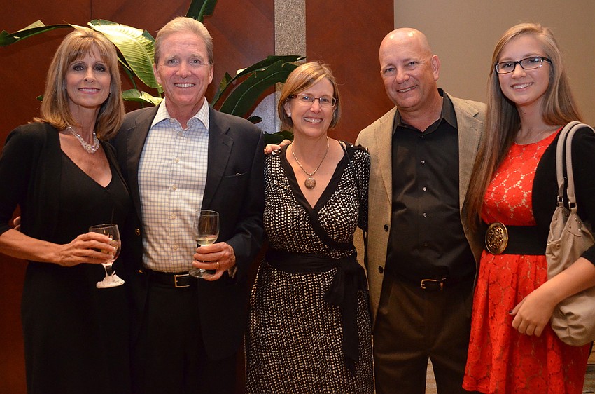 Judy Altier, Mike McMullan, Colleen Blumenthal, Steve Altier and Sommer Altier