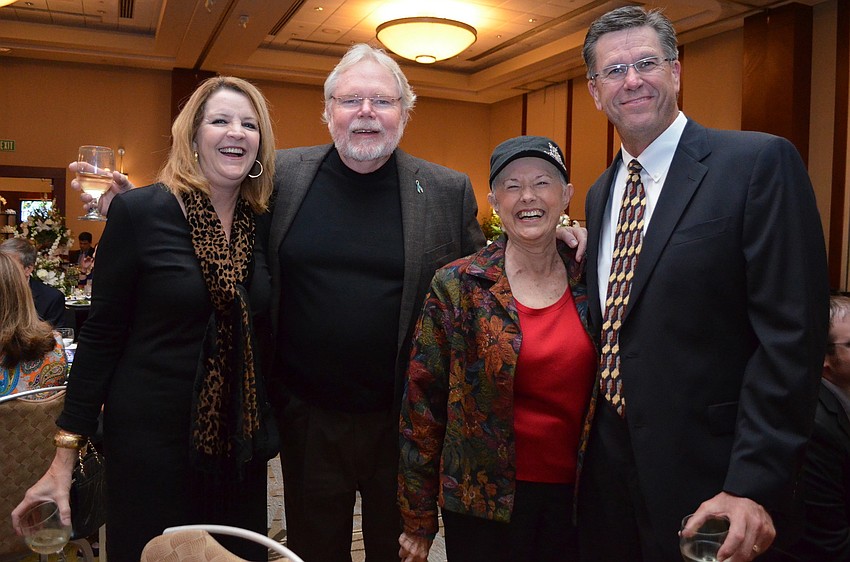 Lynne Callahan, Rick and Conni Fawley and Carl Callahan