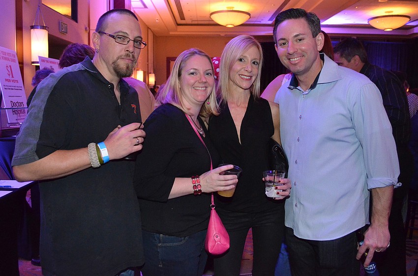 Joe and Sara Campbell with Jennifer and Brad Jones