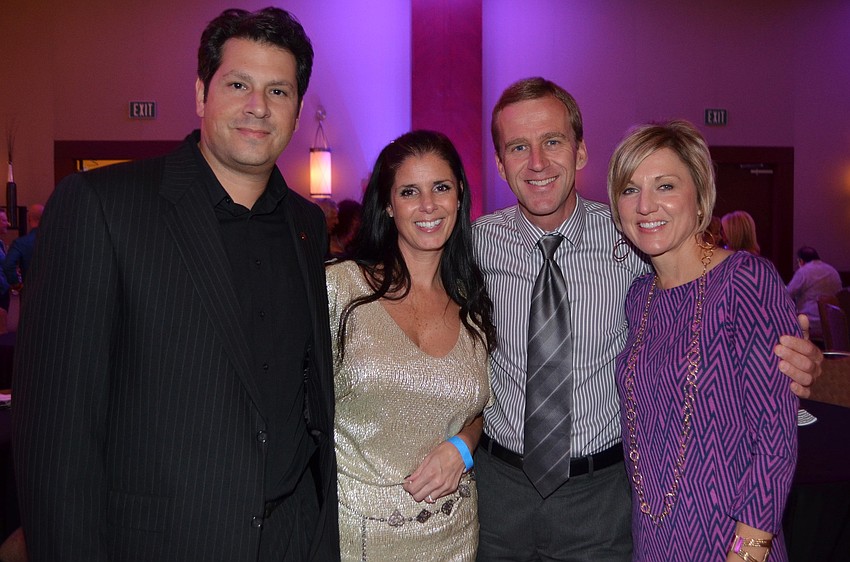 Vincent and Kathryn Catena with Rhonda and Warren Hense