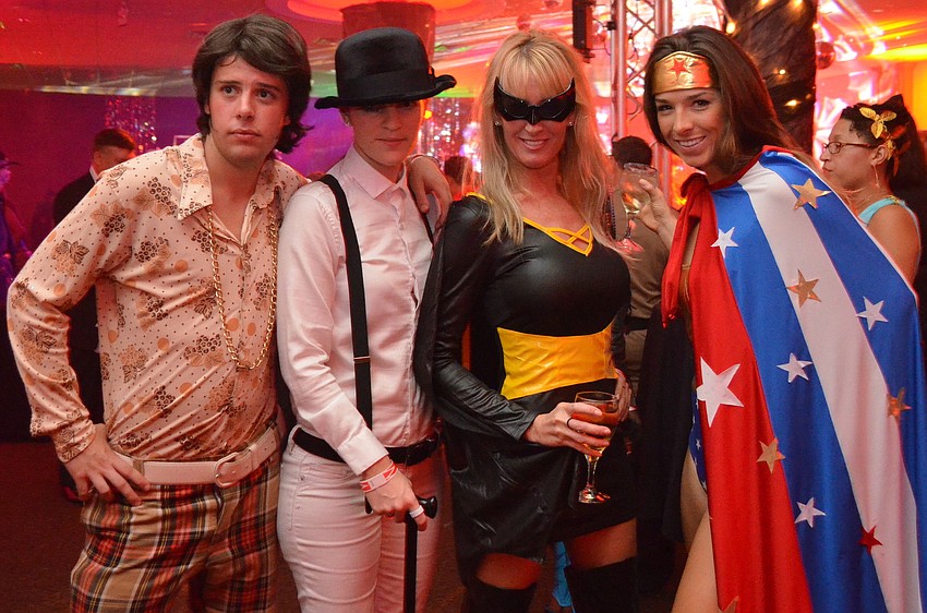 Christian DeBlasis, Lauren Prechitti, Kym Smith and Courtney Adams