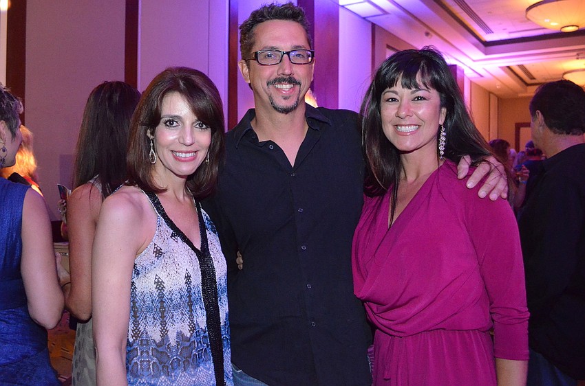 Leigh Jordon with Jeff and Rosemary Angeleri