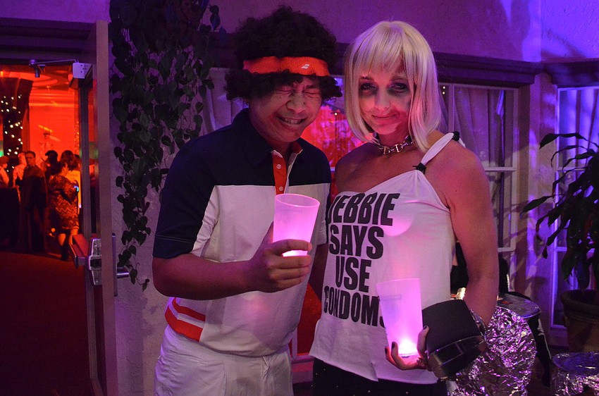 John McEnroe and Debbi Harry