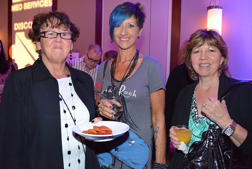 Haze Saari, Crystal Walker and Rachel Ross