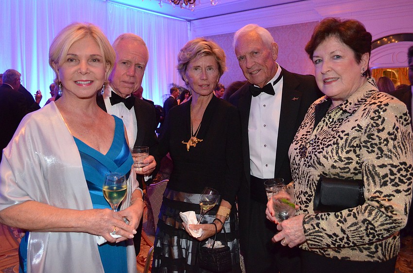 Kathy and Kimball  Bobbitt, Catherine Armitage and Frederick and Terri Derr