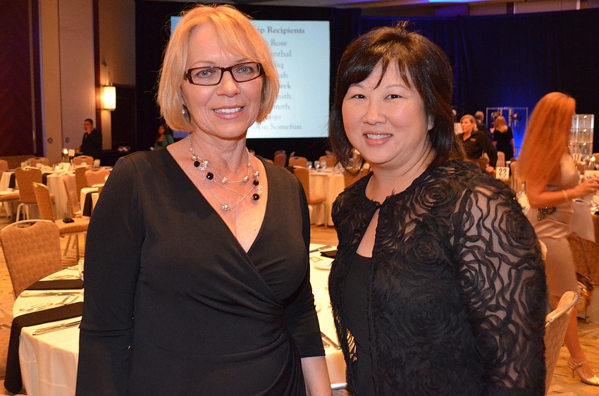 Deborah Burge and Dana Moon