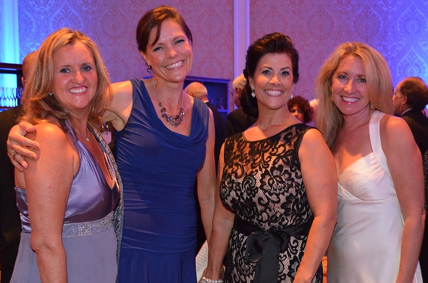 Sian Cluett, Mindy Fielding, Kelly Turner and Sheryl Vieira