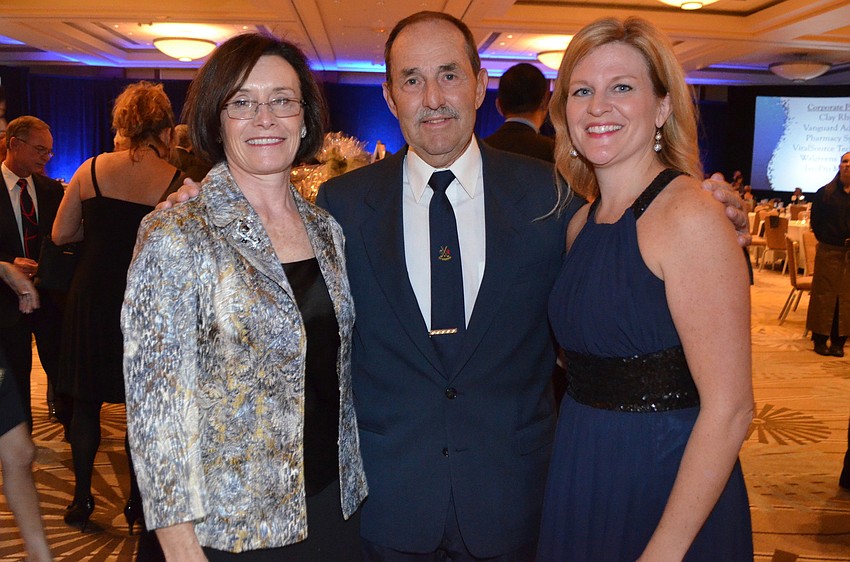 Lucy and George Forcier with Julie Wilkinson