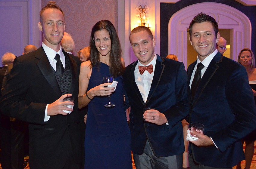 Matt Garrett, Dr. Emily Hall, Dr. Justin Perrault and Dale Driver