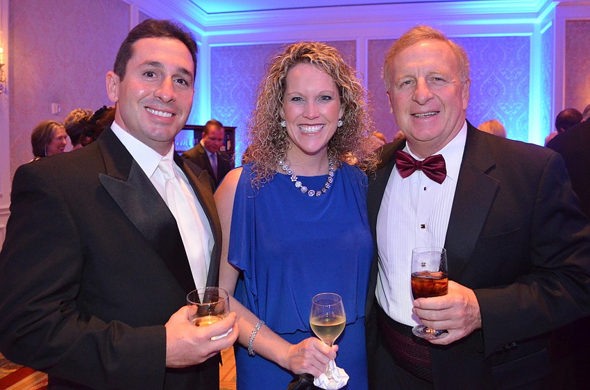 Andrew and Shannon Haddad and David Dickinson