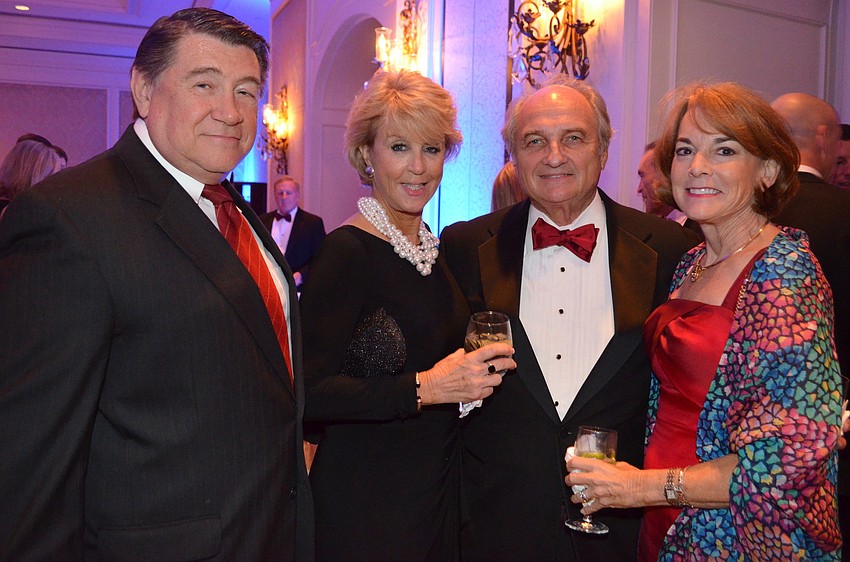 Kelly and Rubino Lynne with Bob and Carol Carter