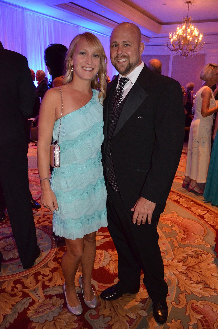 Dr. Erinn Moller and Monty Clark