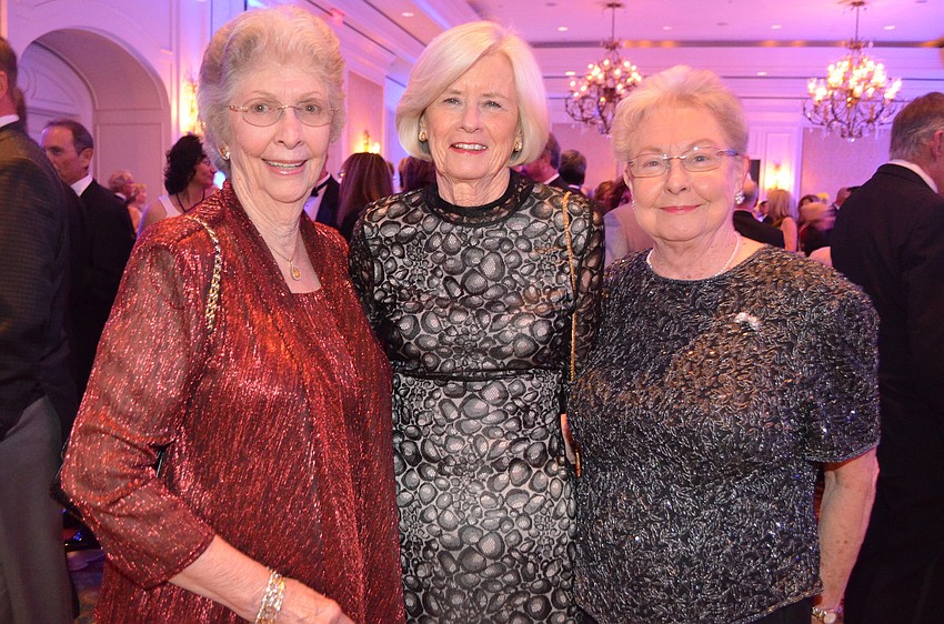 Beverly Parker, Marlene Blalock and Elaine Haines