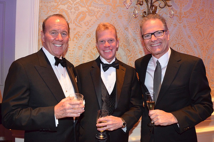 Tom Shuff, Tim Hornung and Mike Roven