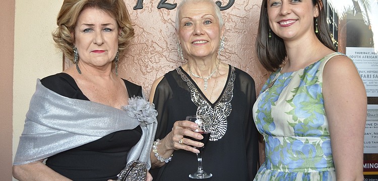 Gail Briley, Frances Vitale and Rachel Assi