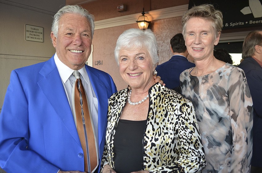 Les and Carol Brualdi with Cynthia Russell
