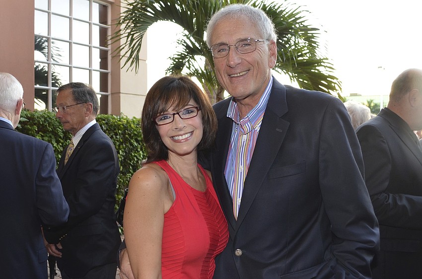 Luisa Bustamante and Harry Leopold