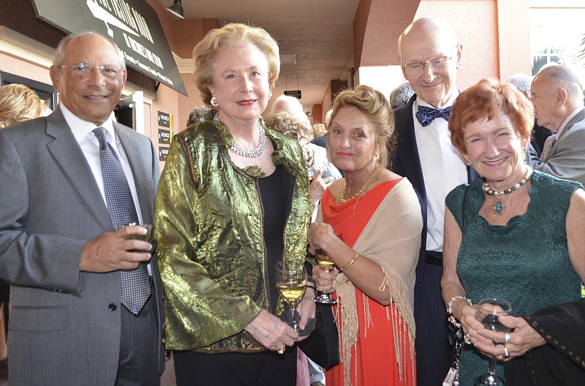 Joe Stephan, Joan Wood, B. Aline Blanchard, Scott Bushey and Ellyn Drummond