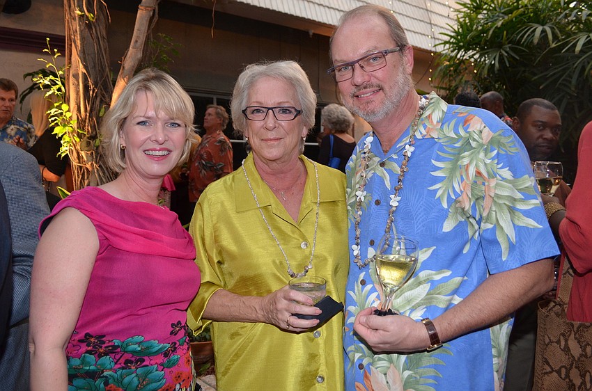 Veronica Brady with Sherry and Tom Koski