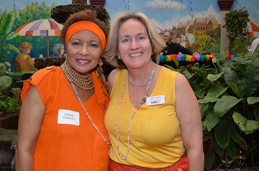 Co-chairs Audrey Coleman and Julie Leach