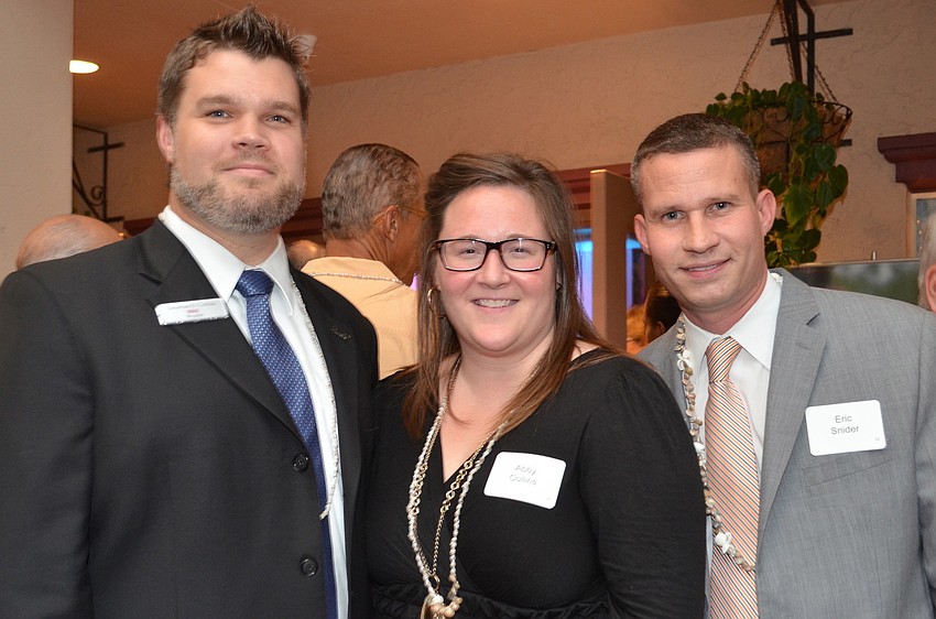 Johnathan Collin, Abby Collins and Eric Snider