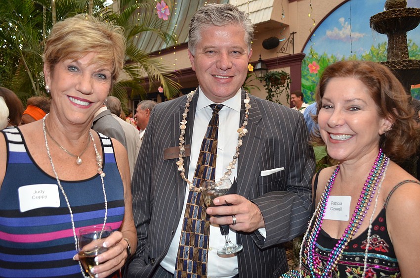 Judy Cuppy, Austin Jambor and Patricia Caswell