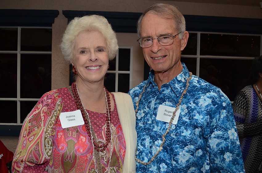 Joanna Glass and Roger Stover