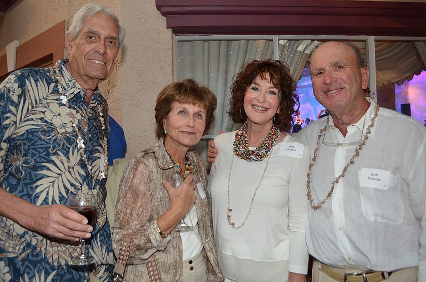 Win and Loretta Katz with Andi and Bob Munzer