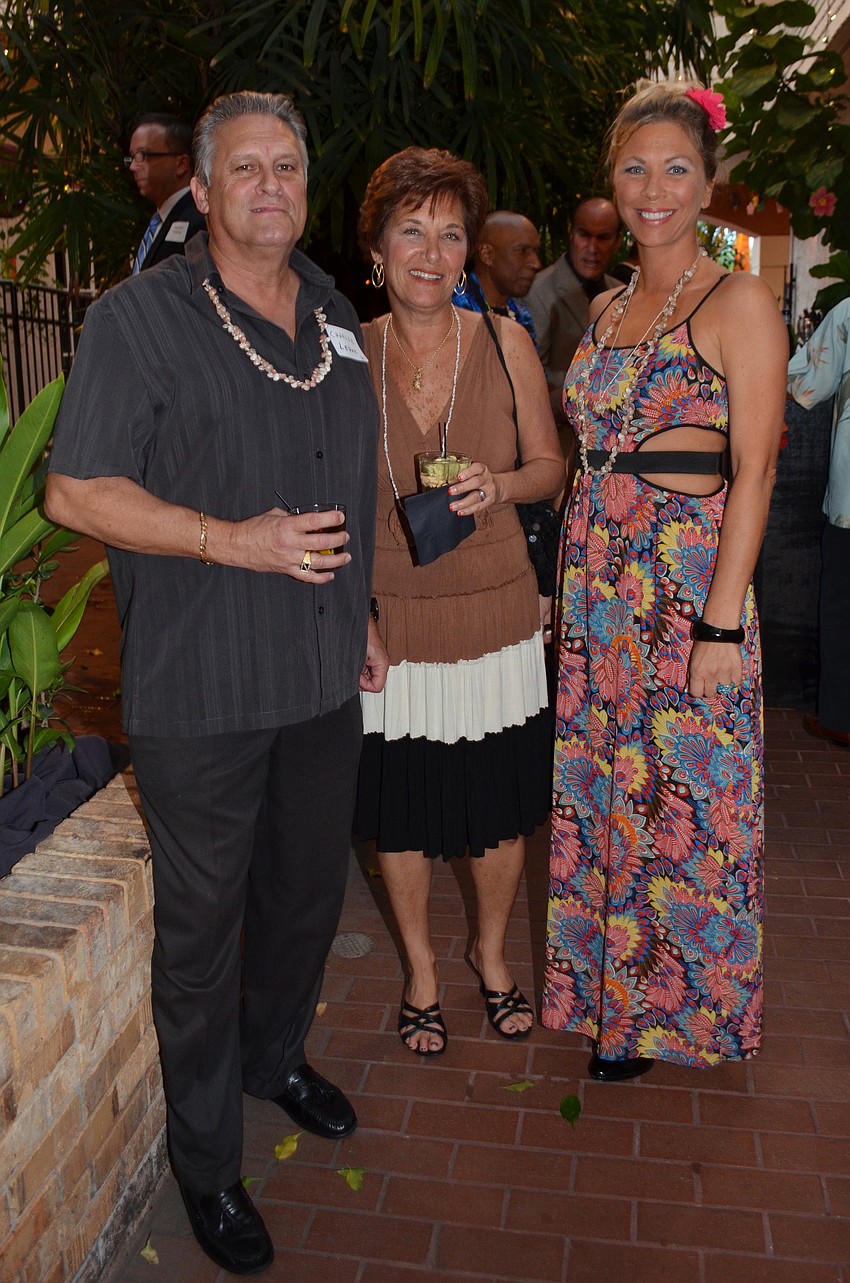 Charlie and Lorna Leduc with Robin Ballantine