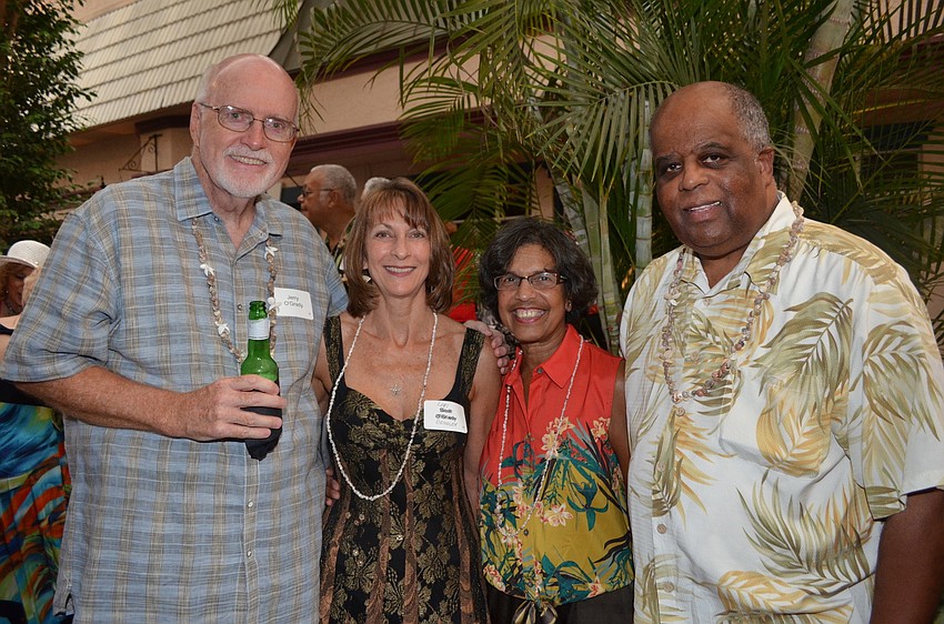 Jerry Oâ€™Grady and Lori Dengler with Karen and Randall Morgan