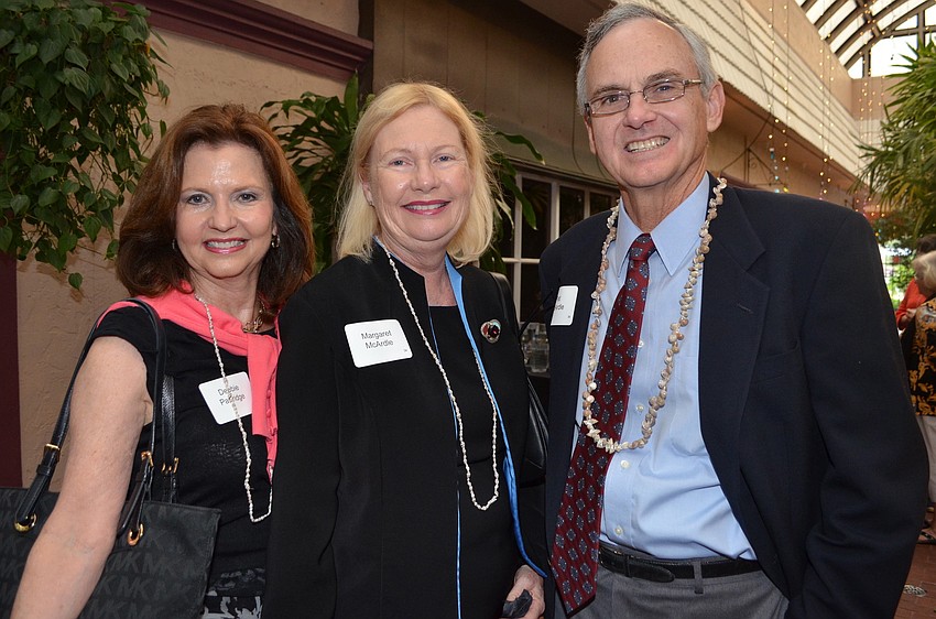 Debbie Partridge with Margaret and Pat McArdle