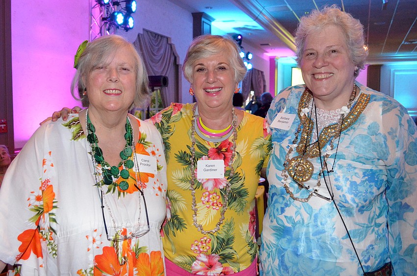 Carol Proctor, Karen Gardiner and Barbara Benjamin