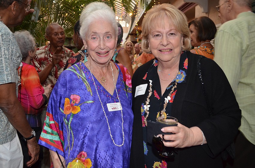 Eva Slane and Jean Adelson