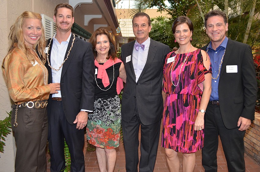 Jen and Hon. Greg Steube, Debbie and Bill Partridge and Dr. Kameron and Dr. Bart Hodgens