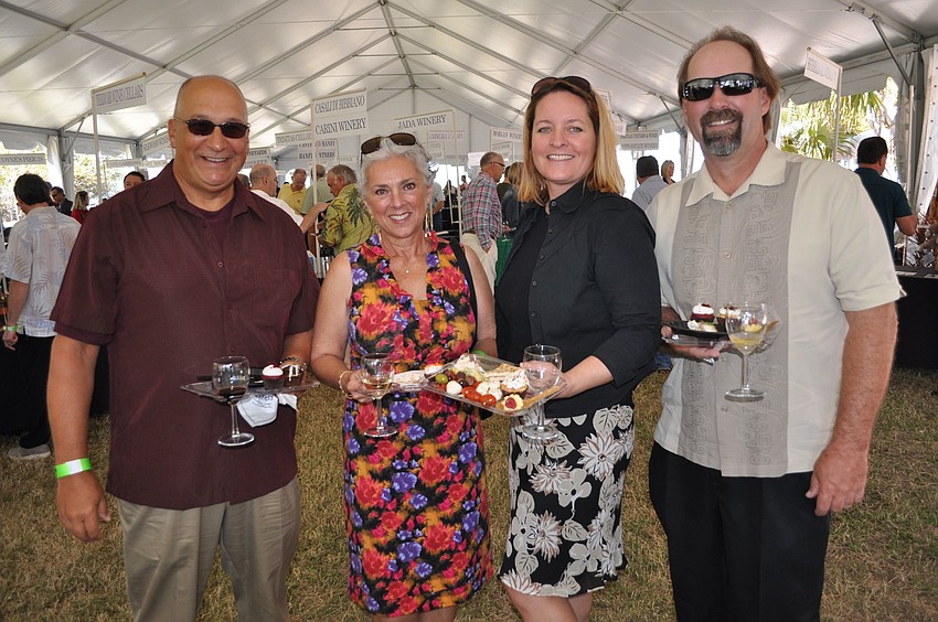 John and Patty Figliozzi with Amelia and Terry Smith