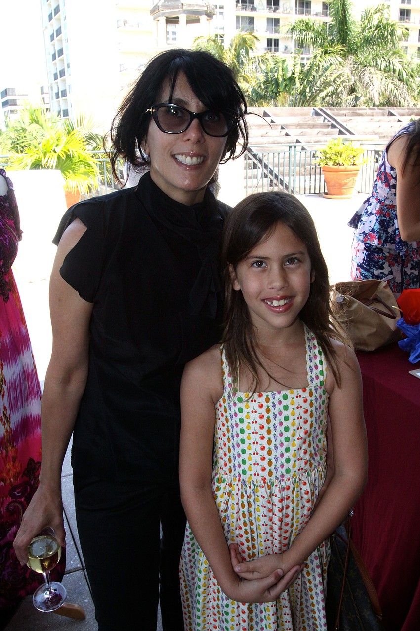 Jacquie Florio with her daughter Avery Florio, 8.