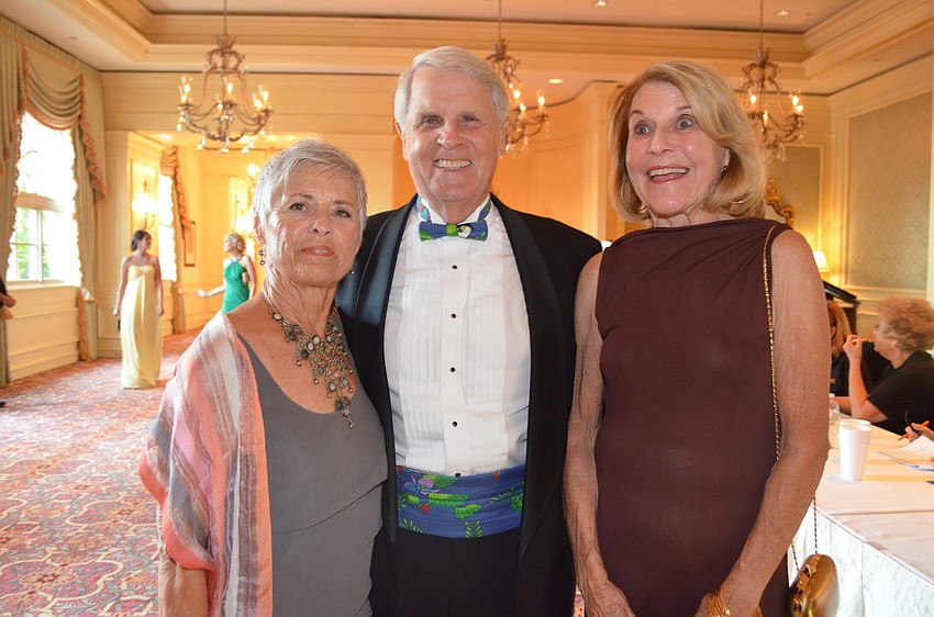 Judy and Jeff Reed with Sally Wright