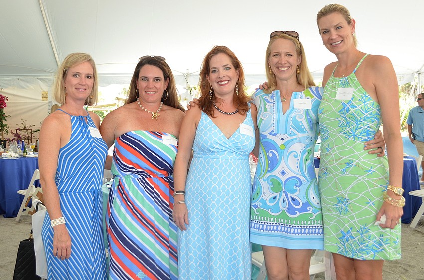 Katie Hollingsworth, Lesley France, Retta Wagner, Ariane Dart and Alison Oâ€™Donoghue