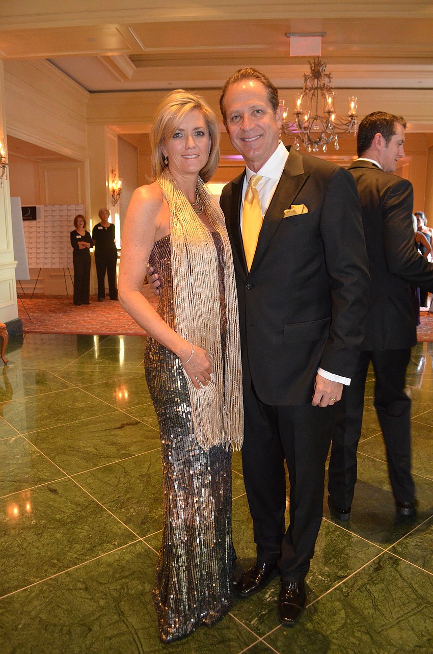 Chairwoman Beth and Steve Knopik