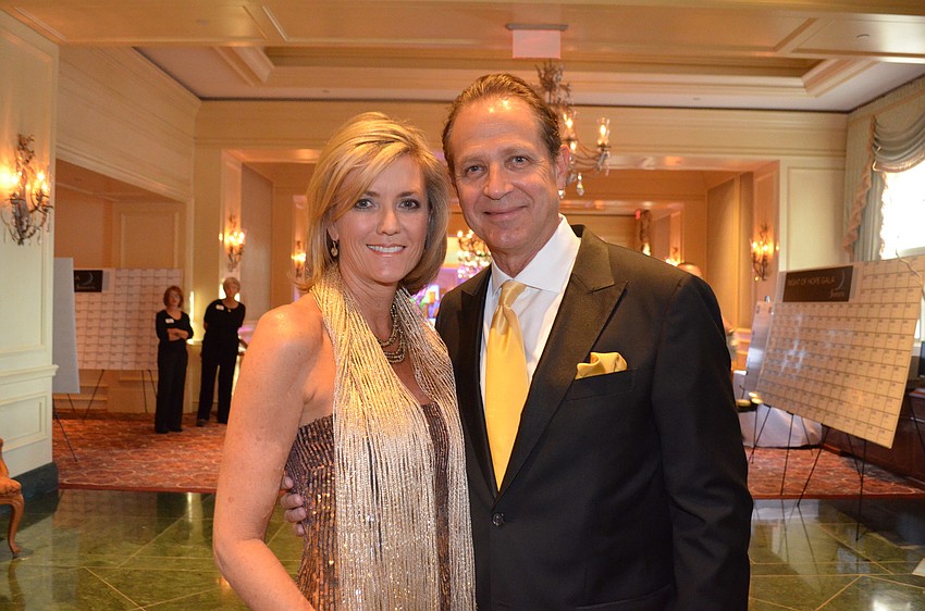 Chairwoman Beth and Steve Knopik