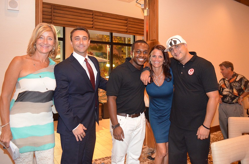 Laura Leeming, Hagan Brody, Mike Williams, Lisa Brandy and Kris Keys