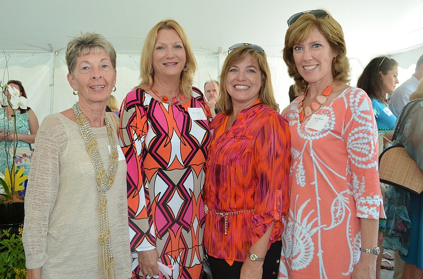 Jackie Robertson, Kristiy Tignor, Susan Hines and Elaine Barber
