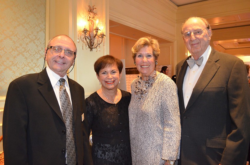 Alfred Rose and Shelia Wynne with Bette and Arn Hoffman