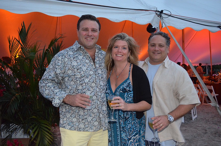 Tom Cail with Chris and Barry Berkowitz