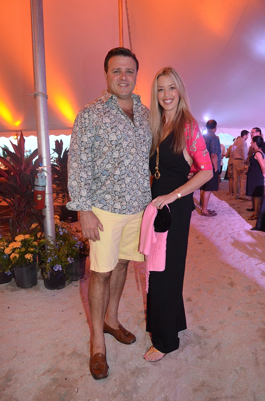 Co-chairs Tom and Kristy Cail